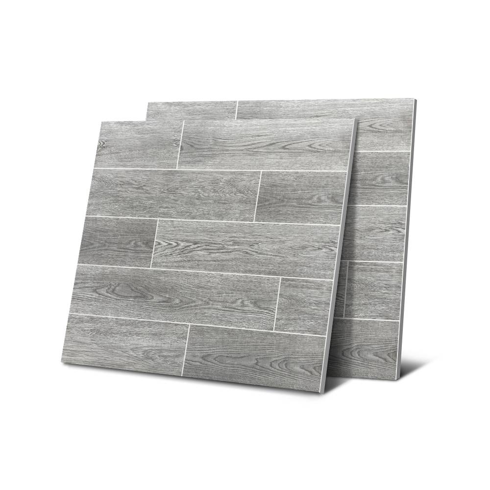 Simple Style Matte Non-slip Glazed Wood Grain Porcelain Wall And Floor Tiles