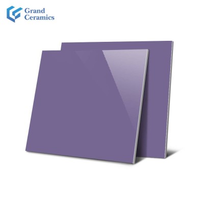 60 60 Purple Color Floor And Wall Glazed Porcelain Ceramic Tile